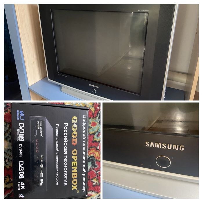 Телевизор samsung с  тв приставкой