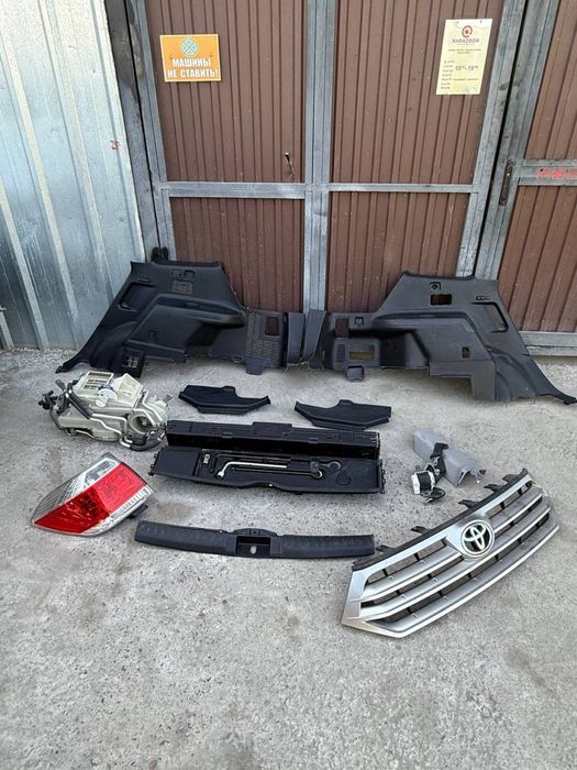 Задние обшивки багажника на Тойота Хайландер / Highlander