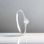 Inel din Argint White Crystal