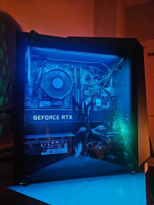 ОТЛИЧЕН Геймърски компютър + ПОДАРЪК! Acer Predator i7-10700 /RTX 2060
