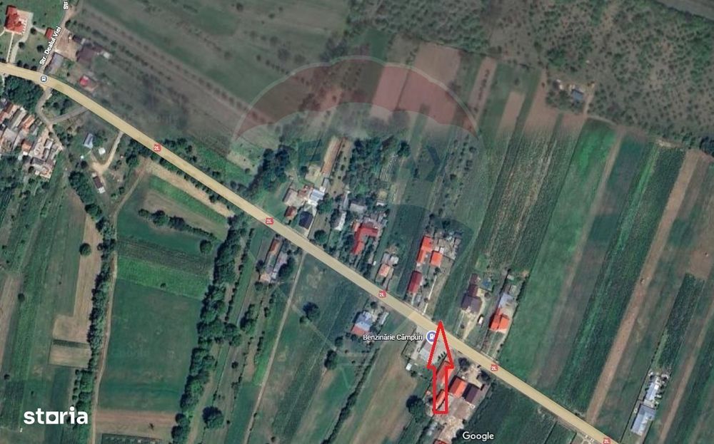 Teren intravilan Campuri / DJ 205E