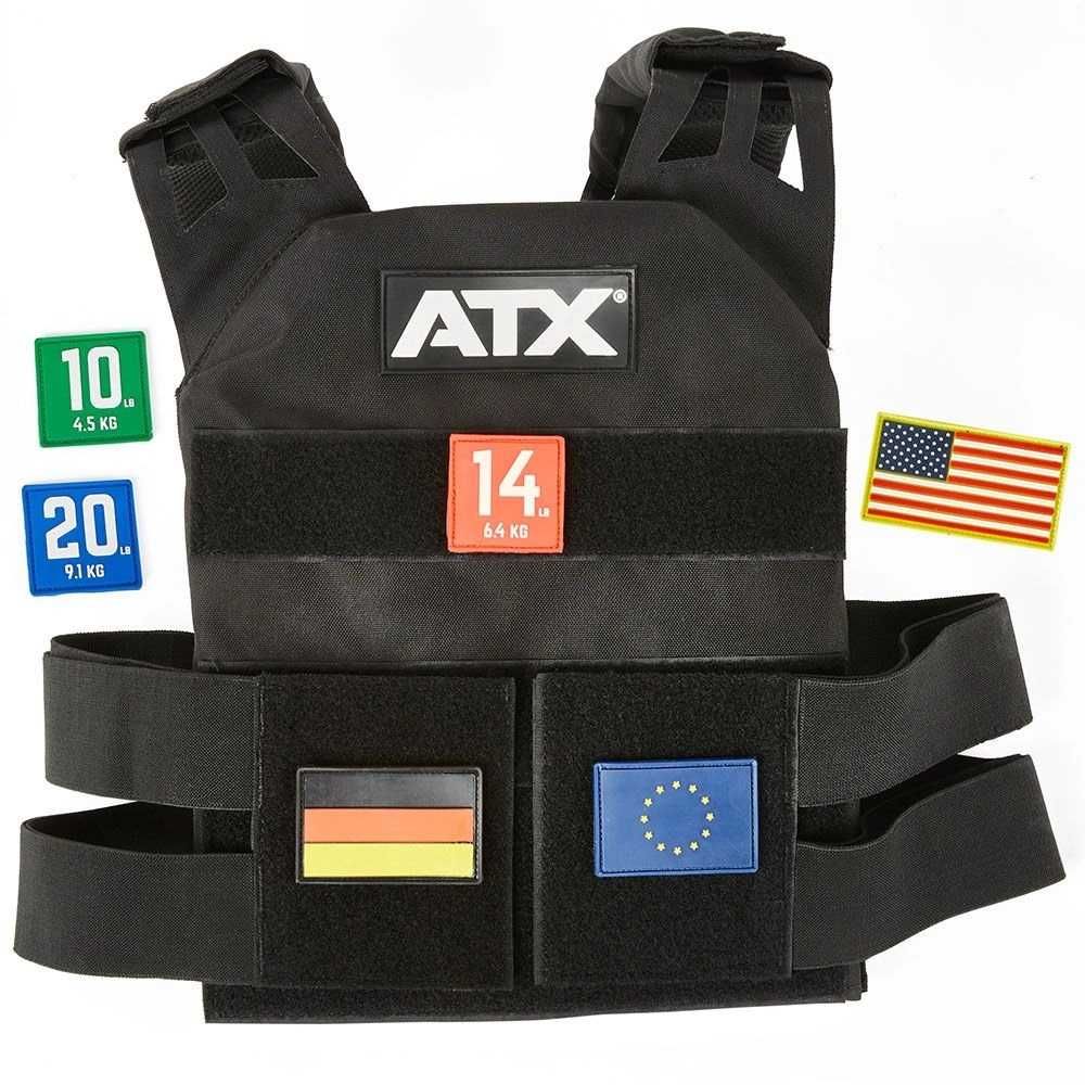 Жилетка с 3 чифта Тежести - Tactical Weight Vest , Фитнес Жилетки