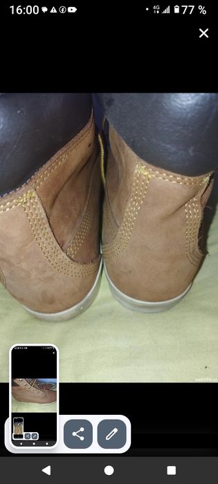 Ghete piele întoarsă Timberland unisex