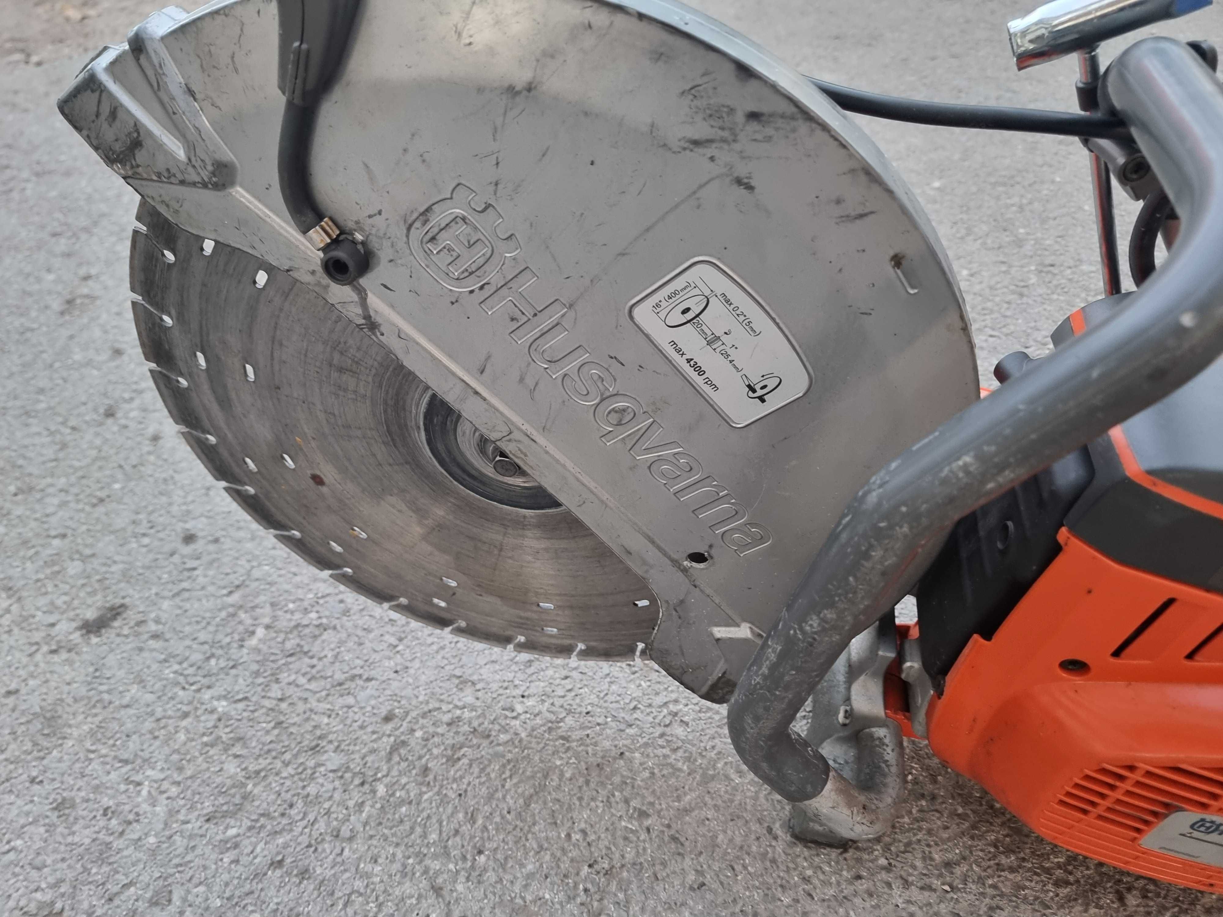 Husqvarna K 970 - Бензинов фугорез Ф 400 мм