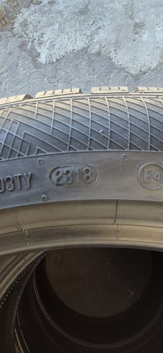 4 anvelope iarna Continental 255/45/20,ca si noi.Pretul este pe bucata