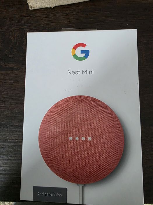 Boxa inteligenta Google Nest Mini Smart Home, Generatia 2