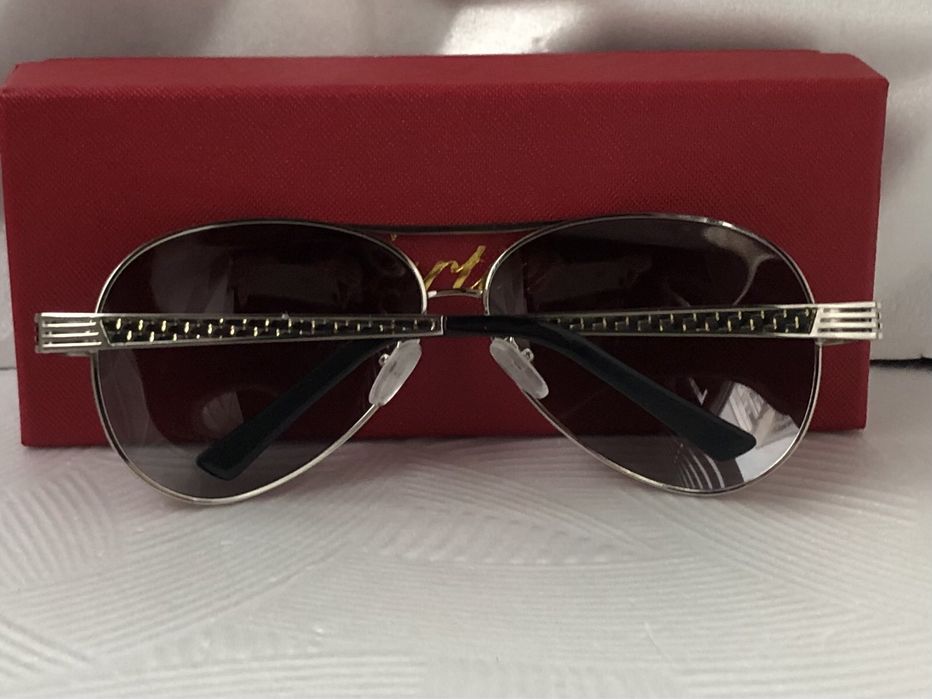 -22% Разпродажба мъжки слънчеви очила авиатор карбонови дръжки