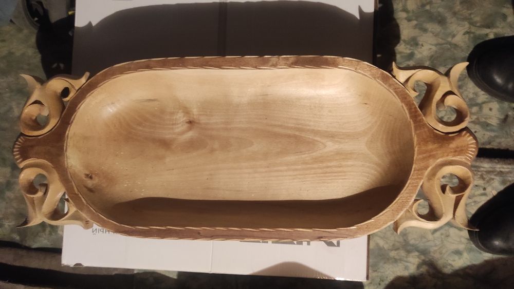 Ас табак для мяса комплект деревянных посуд