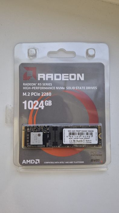 Накопитель AMD  RADEON R5 1024GB