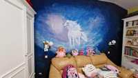 Pictura pe perete, pictura murala educativa pentru copii, camera copil