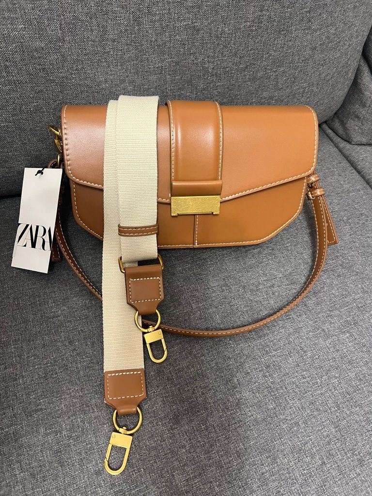 Vand geanta de dama marca Zara, cu eticheta