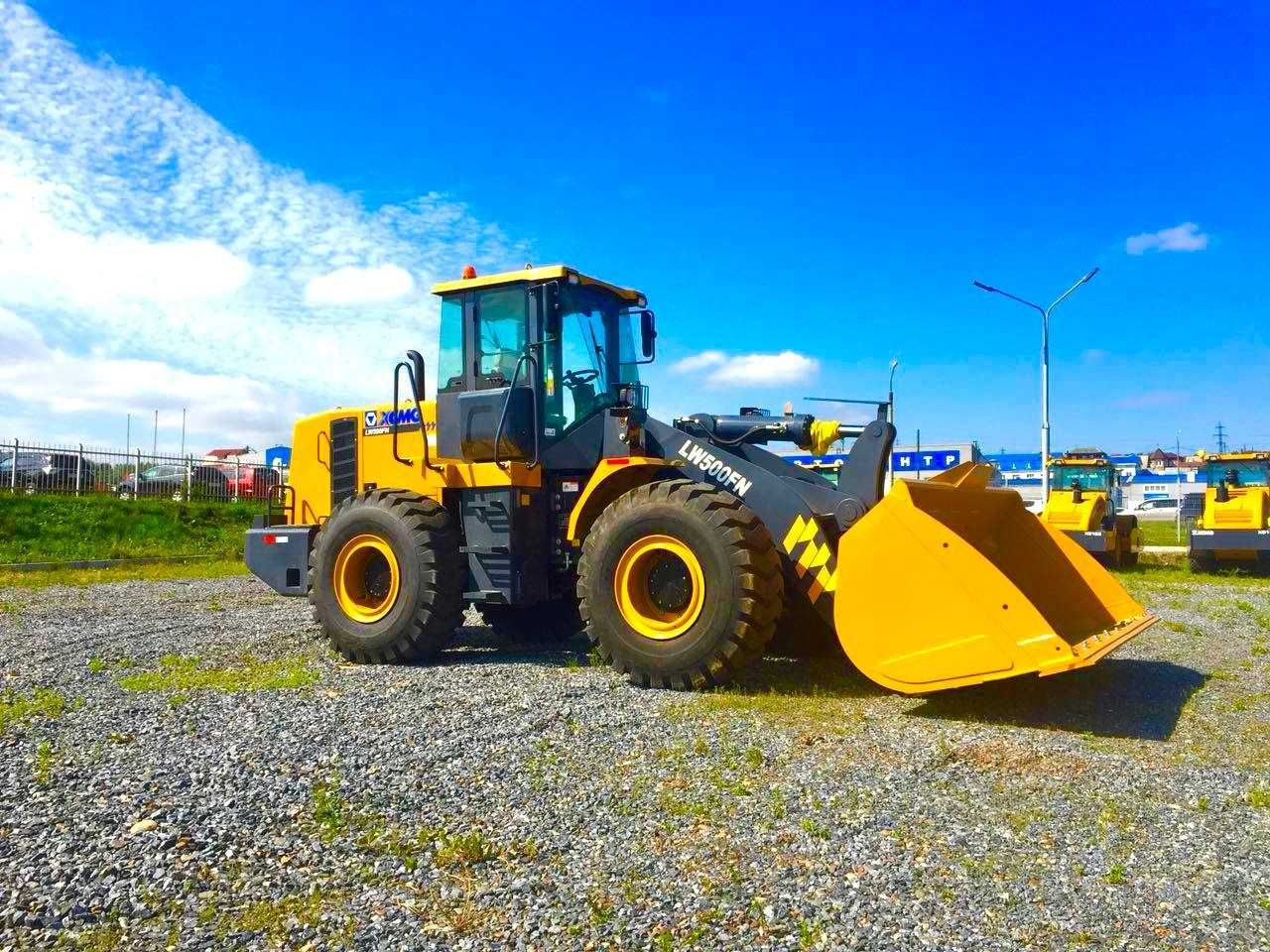 Фронтал Погрузчик XCMG, LW 500 FN жойстик