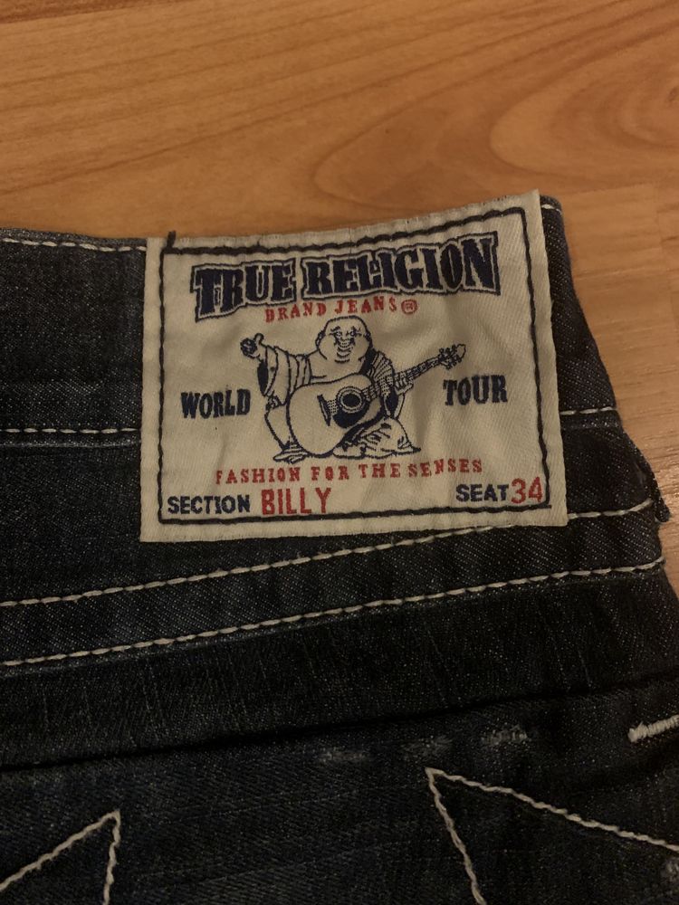 Blugi scurti true religion vintage y2k