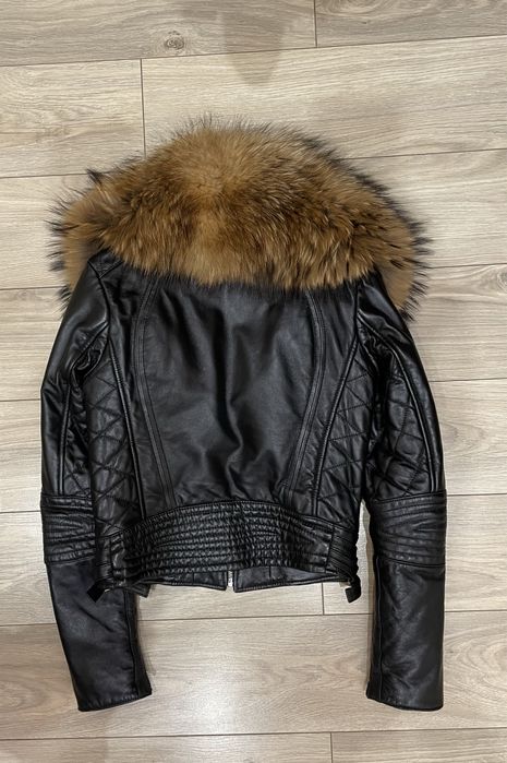 Кожено дамско  яке