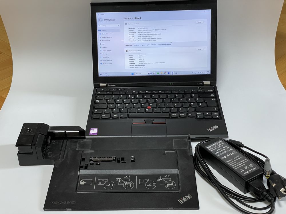 Lenovo ThinkPad x230 i5-3230M 2.6GHz 8GB RAM 180GB SSD