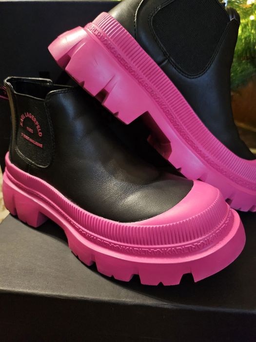 Karl Lagerfeld боти тип челси