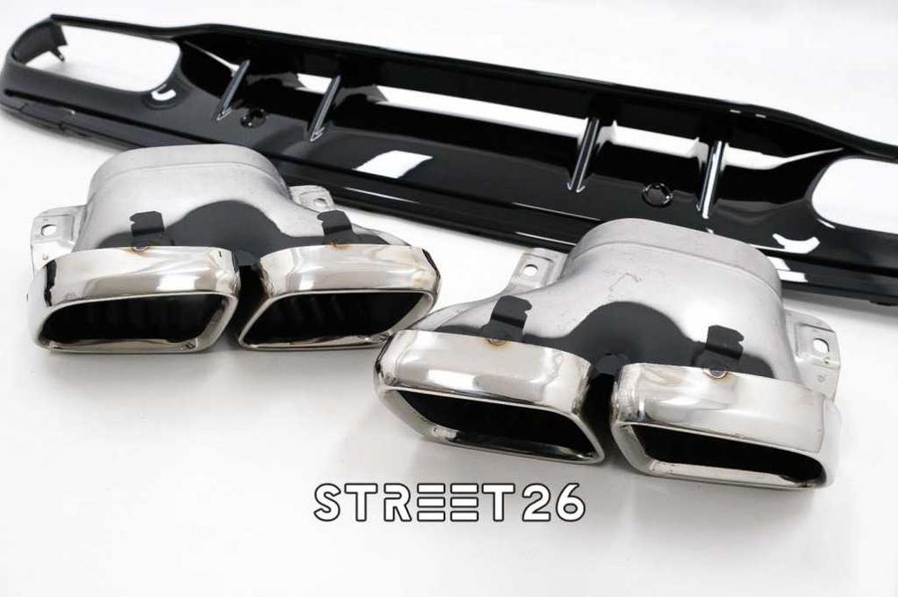 Difuzor AMG Mercedes C-Class W205 S205 (2014-2021) C63S Design