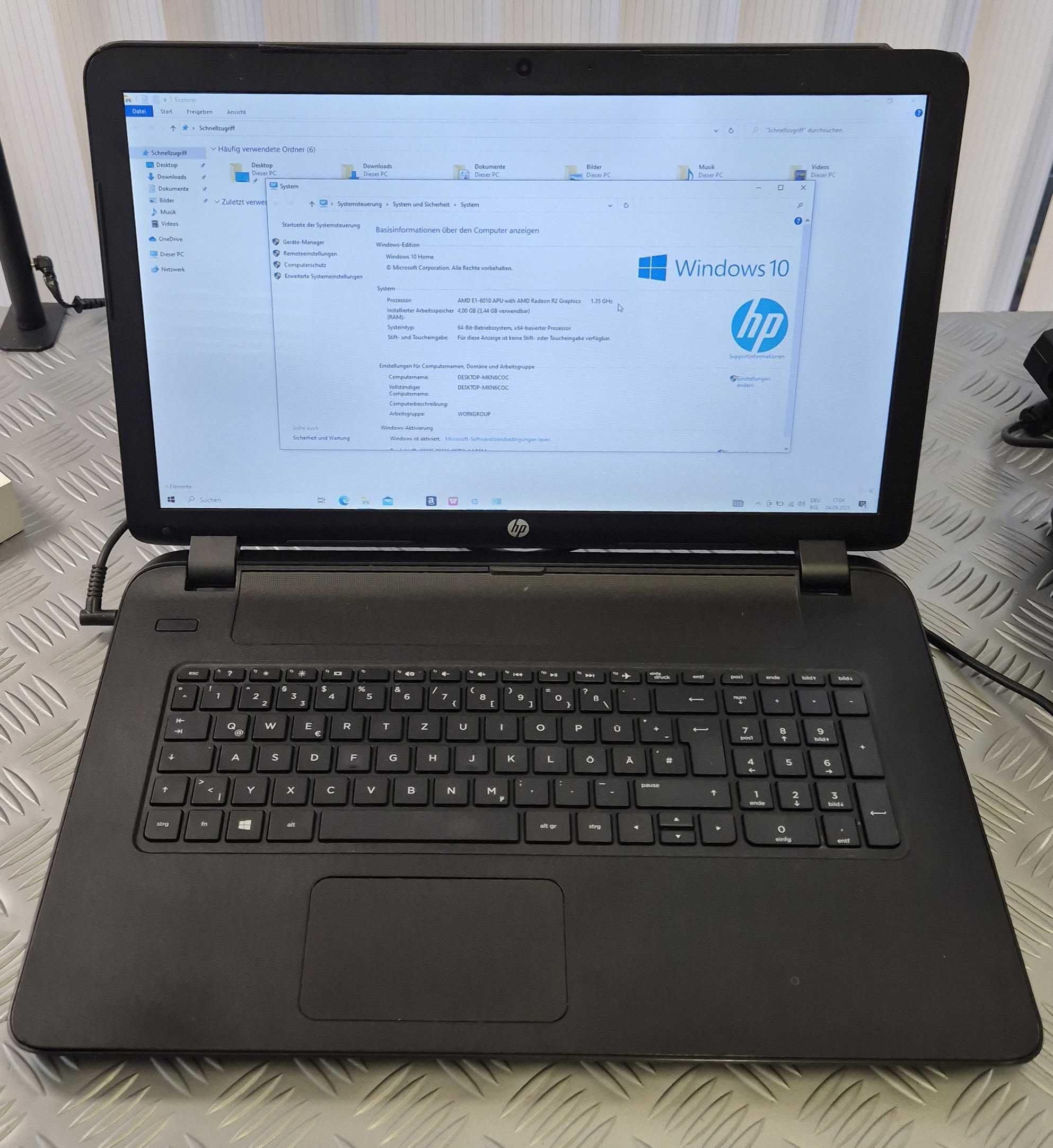 HP Notebook 17" дисплей