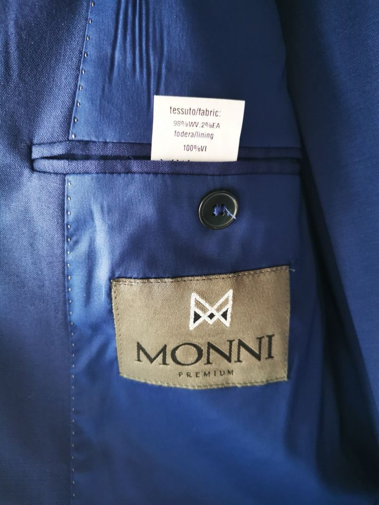 Мъжки син костюм Desizo Monni размер S