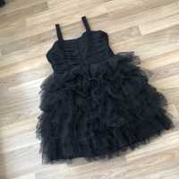 Тюлена рокля черна XS