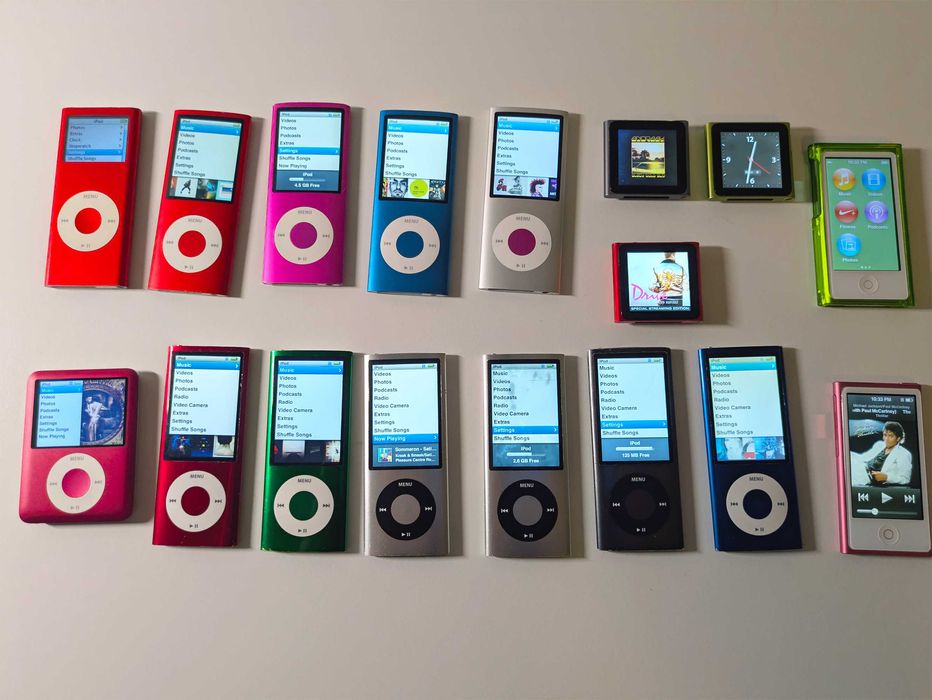 iPod Nano diferite modele cu baterii noi