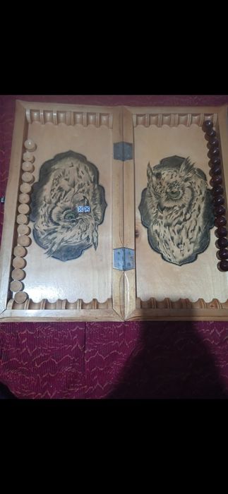 Нарды ручная работа