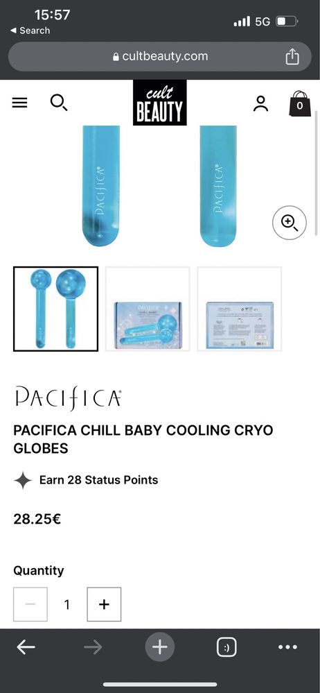 Pasifica cryo globes за лифтинг и лимфен дренаж на лице