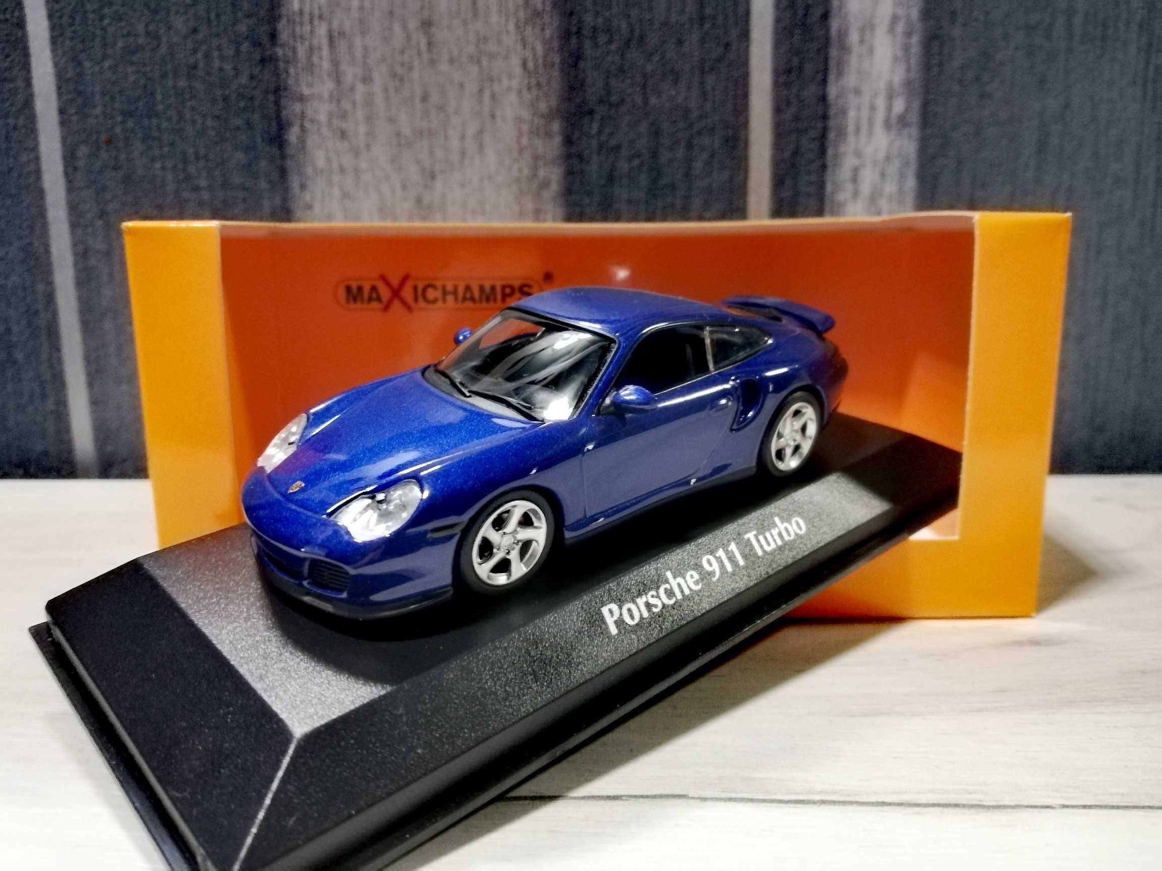 Porsche 911 Turbo 996 1/43 Maxichamps метален колекционерски модел