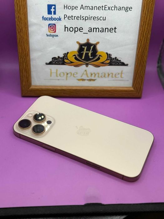 HOPE AMANET P2 - Iphone 16 Pro Max / 256GB / BAT 100% / 11 Cicluri