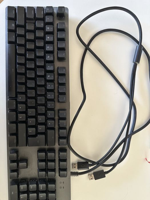 Tastatura gaming Logitech G512 carbon red switch