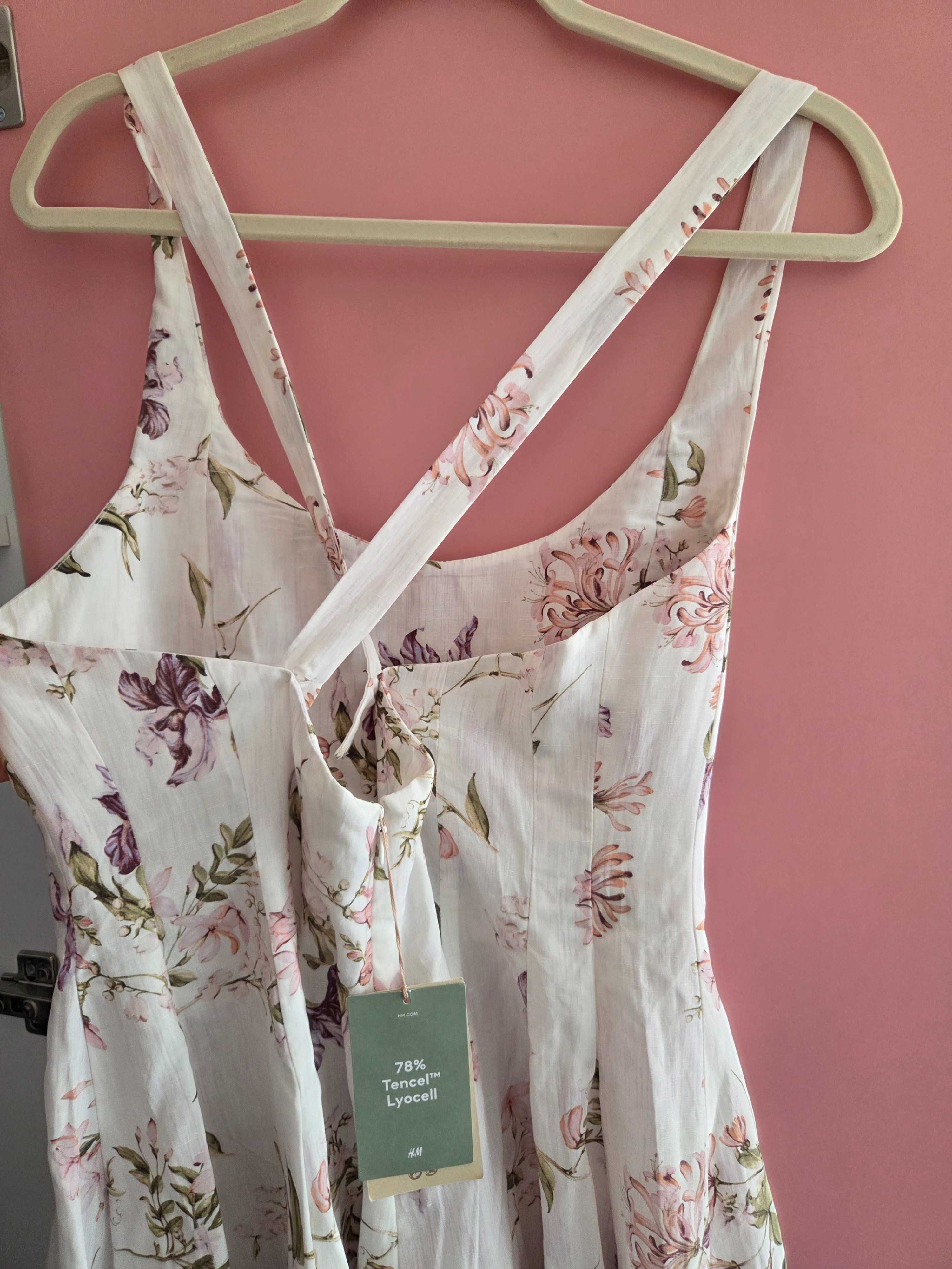 Лятна рокла H&M brock collection НОВА
