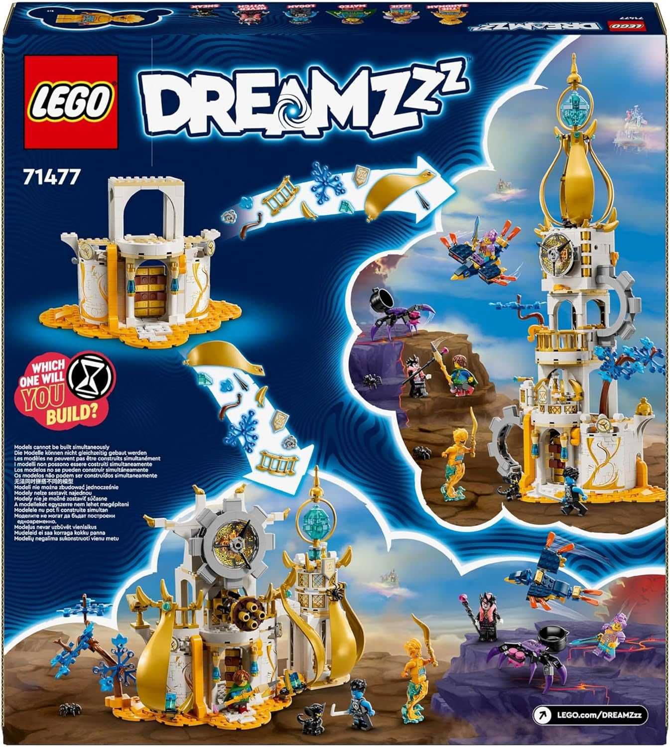 LEGO DREAMZzz The Sandman’s Tower, Игрален комплект замък играчка