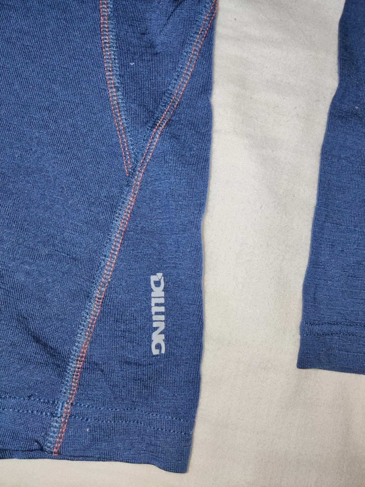 Dilling 1/3 zip merino base layer, дамска мерино тениска, блуза