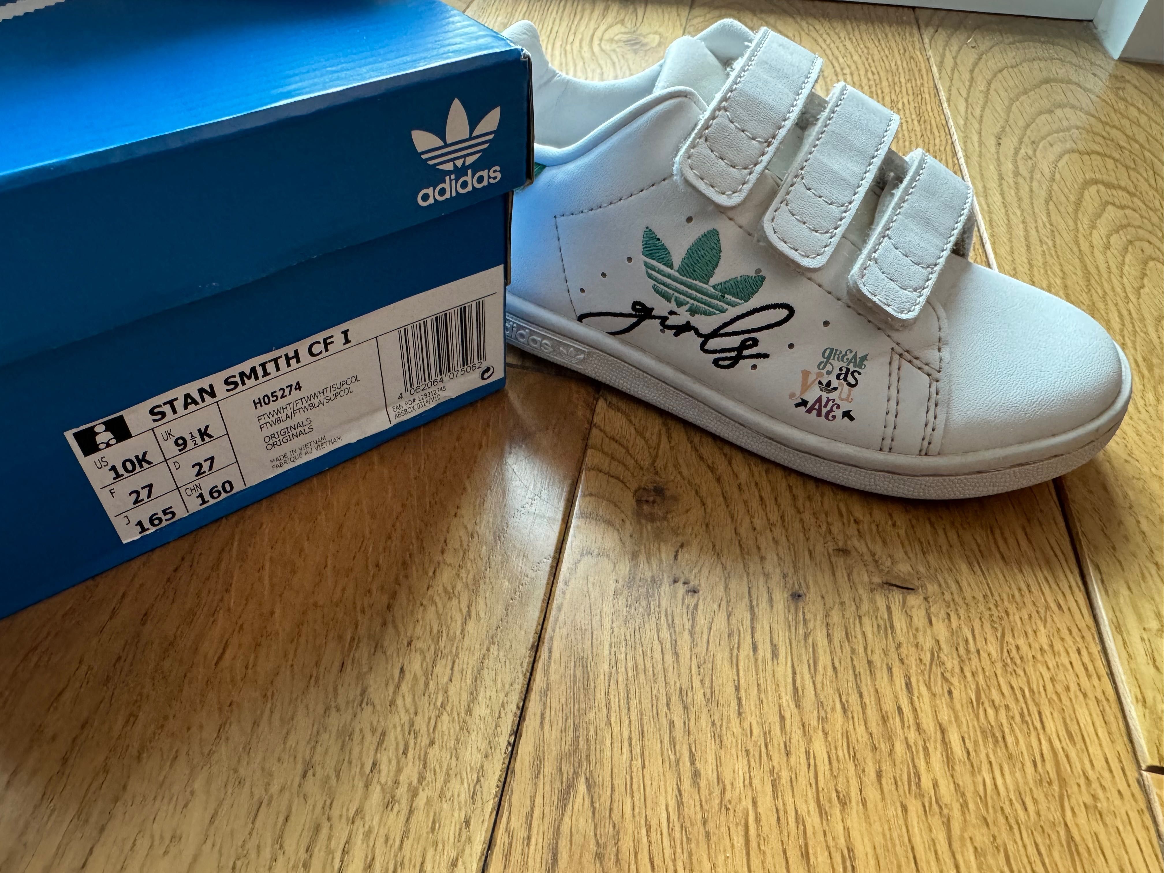 Детски маратонки за момиче Adidas, размер 27