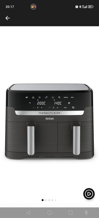 Tefal Dual Easy Fry & Grill  2700 W