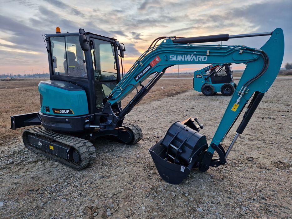 Săpături santuri/ trencher/ miniexcavator/ buldoexcavator