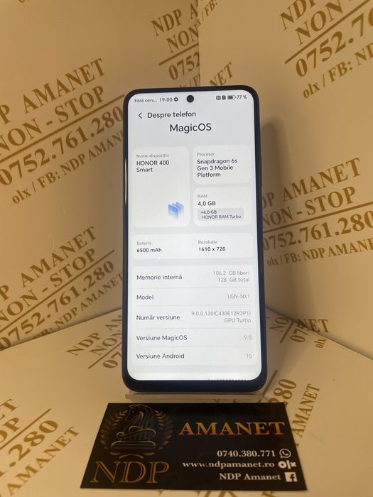 NDP Amanet Braila Honor 400 Smart( 45267)