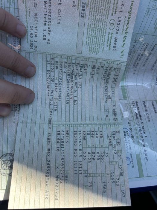 Renault clio 1.2 benzina si gpl/2010