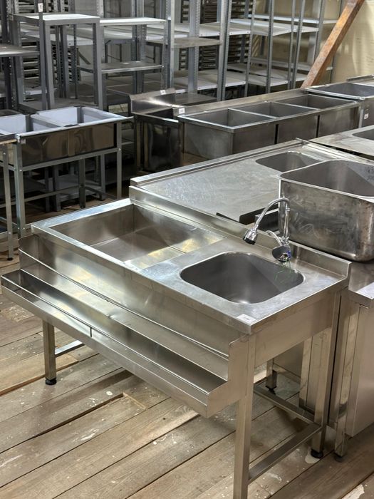 Барная станция, мойка нержавейка, стол нержавейка , оборудование