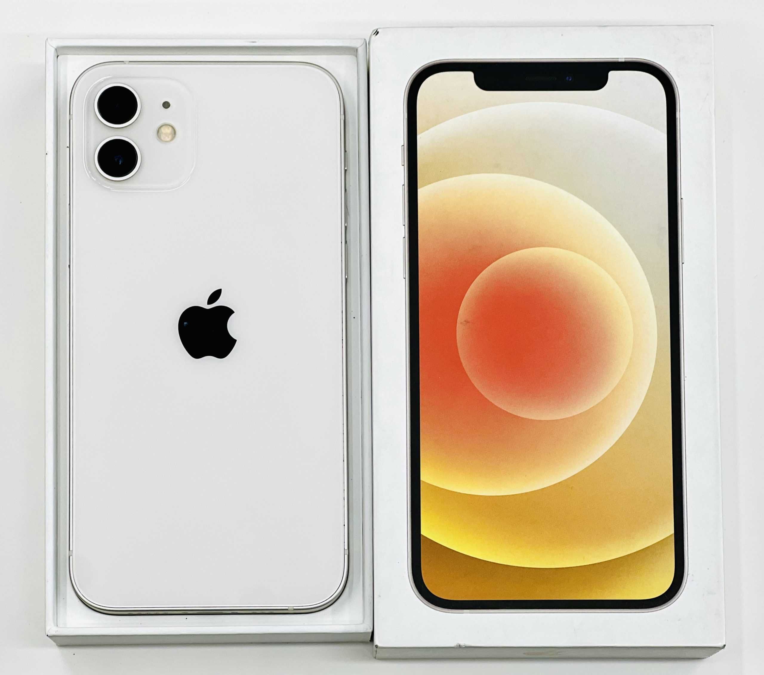 Iphone 12, 128GB, Oq - Белый, Yangi Karobka,