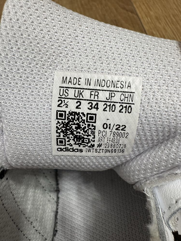 Adidas Superstar 34 номер кецове ОРИГИНАЛ