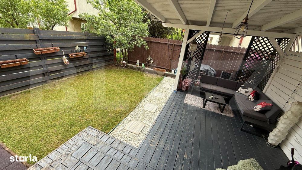 Apartament  3 camere, gradina, 2 locuri de parcare, zona Terra