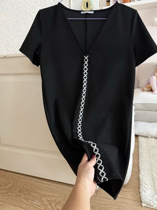 Рокля Zara велур