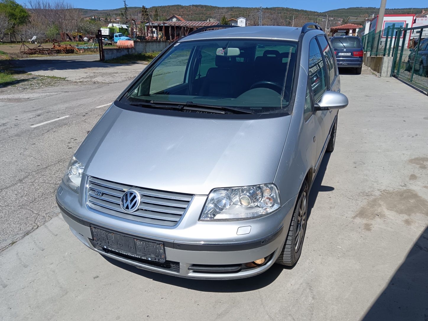 Фолксваген Шаран 2.8 вр6 204 к.с. 4х4  VW Sharan 2.8 vr6 AYL 4x4  НА Ч