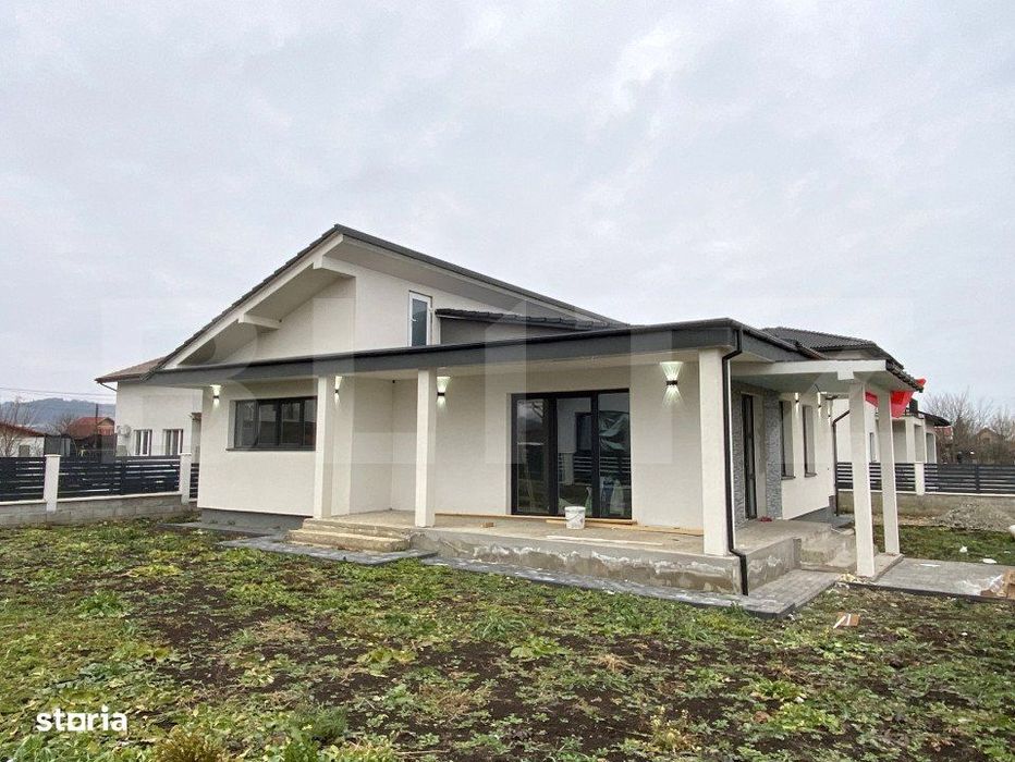 Casa individuala cu design modern JUCU KM 17, 125mp utili, 520mp teren