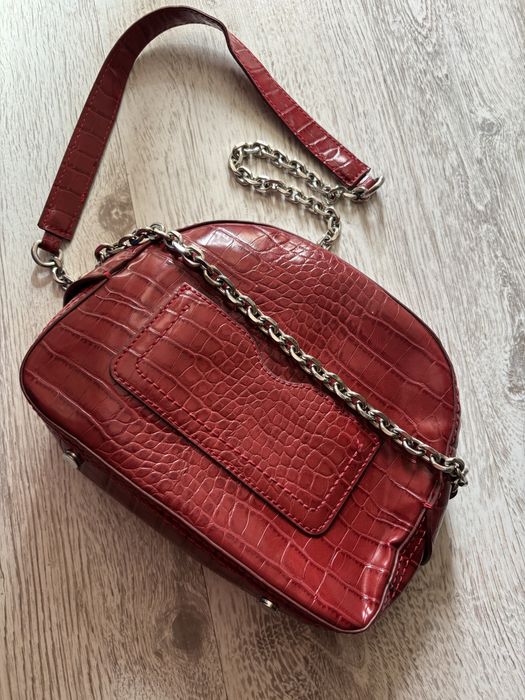 Червена чанта Zara