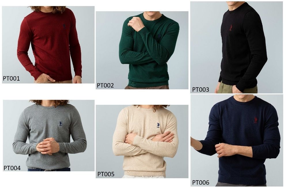 Разпродажба на Оригинални Мъжки Пуловери U.S. Polo ASSN.