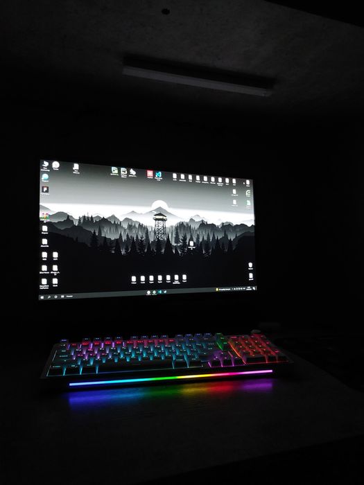 Клавиатура  Aula s98 white