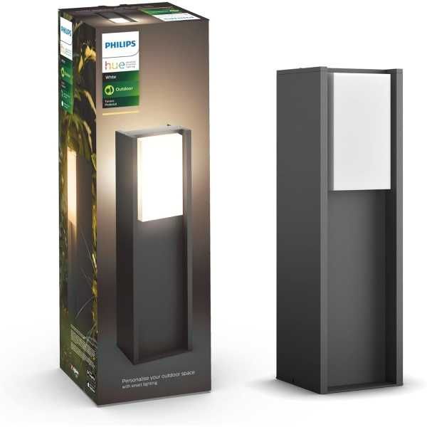 Лампа Philips Hue White Turaco Smart LED Outdoor Bollard