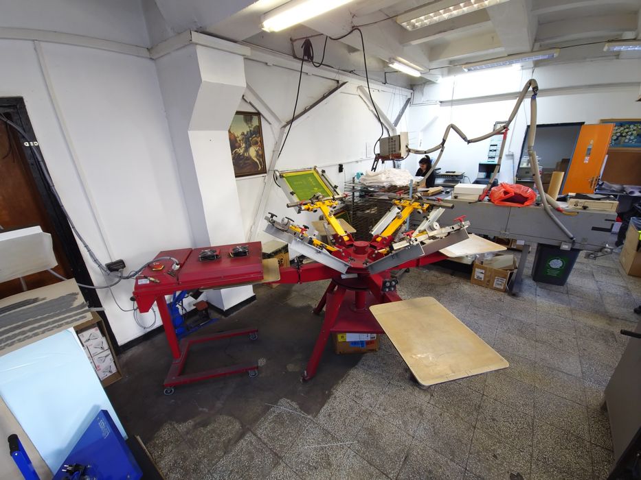 Карусел за текстилен печат